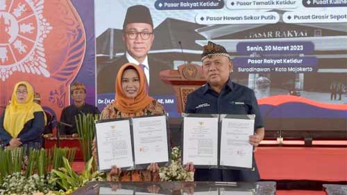 Mendag Zulhas Resmikan Pasar Rakyat dan Tematik Ketidur di Mojokerto 2 Kerja Sama Pengadaan Formasi Lulusan Akmet