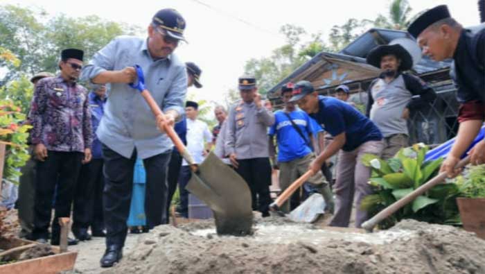 Pencanangan BBGRM 2023, Bupati Pasaman Minta Wali Nagari Budayakan Gotong Royong 4 Pencanangan BBGRM tingkat Kabupaten Pasaman tahun 2023