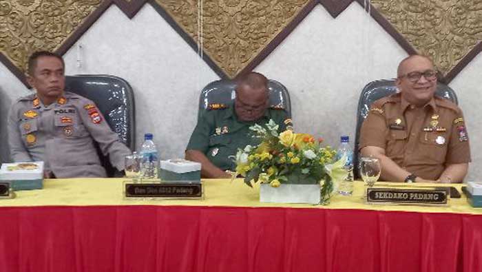 Sekdako Padang, Andree Algamar beserta Forkopimda