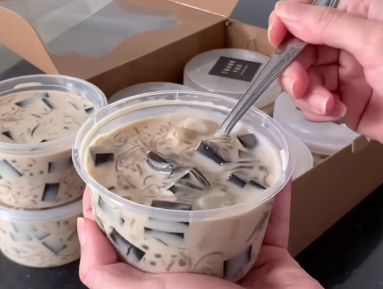 Mocca Coffee Jelly Sago