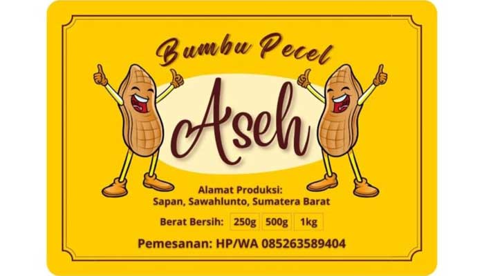 Berkunjung ke Sawahlunto, Jangan Lupa Bumbu Pical Aseh yang Lezat, Ini Alamatnya 2 Bumbu Pical Aseh