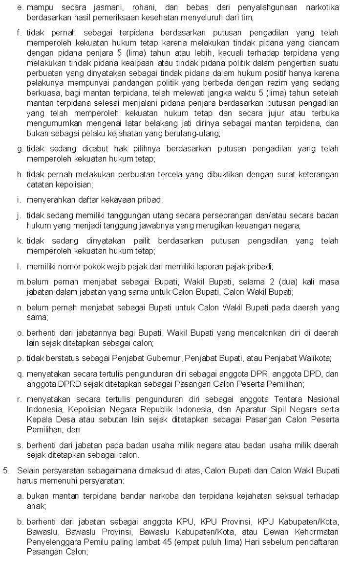 Pengumuman Pendaftaran Pasangan Calon Bupati dan Wakil Bupati Kepulauan Mentawai Tahun 2024