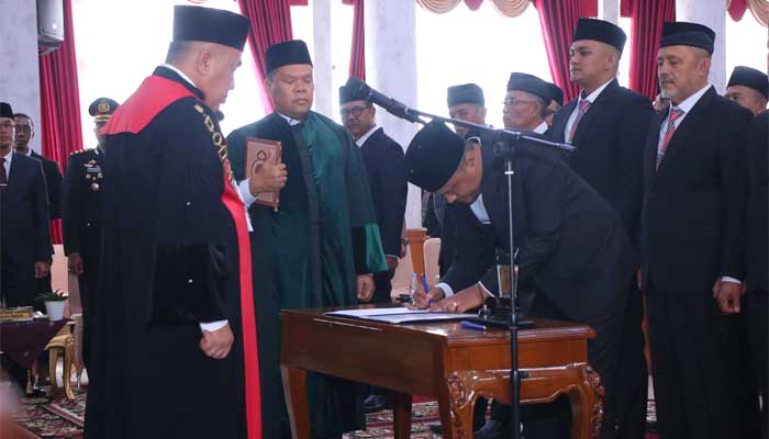 25 Anggota DPRD Kota Payakumbuh Terpilih Dilantik, Boy Sandi Jadi Ketua Sementara 3 Pelantikan anggota DPRD Kota Payakumbuh periode 2024-2029