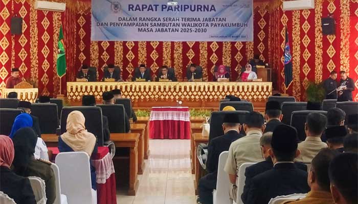 DPRD Payakumbuh Gelar Paripurna Serah Terima Jabatan Wako dan Wawako 3 Rapat paripurna DPRD Kota Payakumbuh