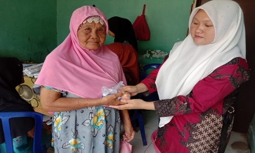 Pemdes Bandar Agung Laksanakan Posyandu dan Pemberian Makanan Tambahan Bagi Lansia, Ibu Hamil dan Balita 3