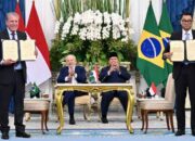 Disaksikan Dua Presiden, PLN Sepakati Pengembangan PLTA di Indonesia bersama Perusahaan Brasil
