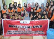 Bakti Sosial HUT ke-26, DWP Sumbar Salurkan Wakaf Alquran ke Rumah Tahfiz dan Panti Sosial
