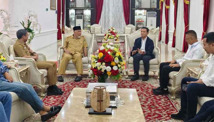 Pertemuan Gubernur Sumbar, Mahyeldi dengan jajaran PT Pertamina