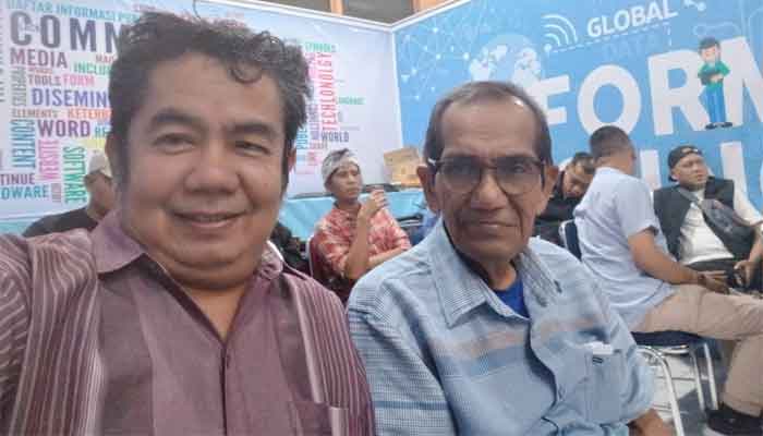 Kadis Inforkom Nurzal Agoestin Silaturahmi dengan Wartawan Kota Solok 2 Para Wartawan bersilaturahmi dengan Kadis Inforkom Kota Solok, Nurzal Agoestin