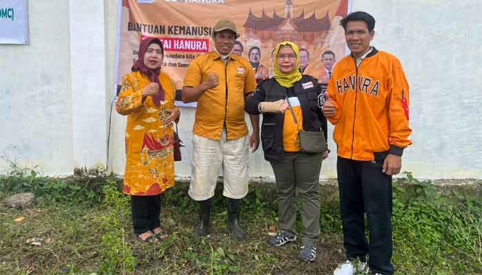 DPP Hanura salurkan bantuan kemanusiaan di Malalak dan Palembayan, Kabupaten Agam, Sumatera Barat