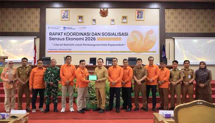 Wako Payakumbuh Buka Rapat Koordinasi dan Sosialisasi Sensus Ekonomi 2026