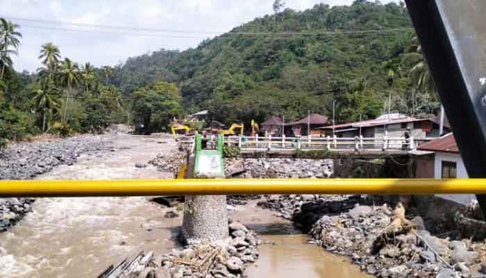Saat Duka Menyelubungi Sumbar, Baznas Dharmasraya Datang Membawa Harapan 2 Salah satu lokasi terdampak bencana hidrometeorologi di Sumatera Barat