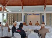 Wali Kota Sawahlunto, Riyanda Putra dalam jumpa Persnya bersama mitra Pemko terkait kesiapan Pemko menyambut nataru