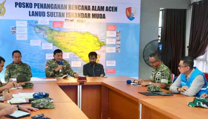 Rapat koordinasi terkait penanganan bencana alam untuk percepatan pemulihan kelistrikan di Aceh