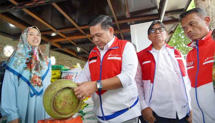 Komisaris Pertamina Patra Niaga Regional Sumbagut tinjau distribusi LPG 3 Kg di KDMP Kabupaten Deli Serdang