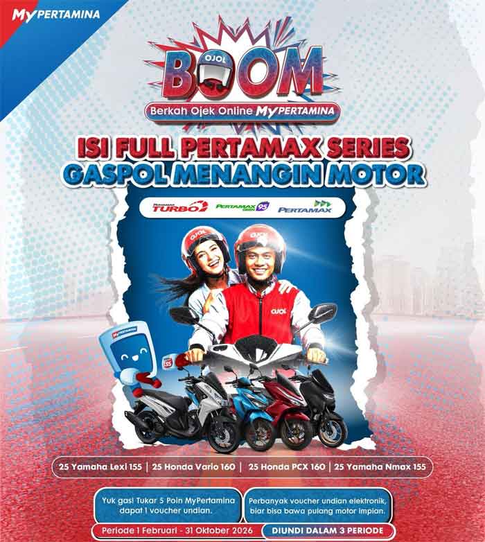 Pertamina Patra Niaga Regional Sumbagut Hadirkan Ragam Program MyPertamina 2026, Berkah Ojol hingga Promo Hemat 2 Berkah Ojek Online MyPertamina