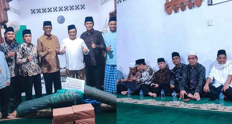 Malam yang Menghangatkan Masjid Nurul Falah, Ketika Pemkab Dharmasraya Duduk Bersama Rakyat 2 Tim IV Safari Ramadan dipimpin Pj Sekdakab Dharmasraya, Jasman Rizal di Masjid Nurul Falah Jorong Candra Kirana, Nagari Sungai Duo, Kecamatan Sitiung