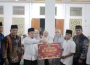 Wakil Bupati Solok Pimpin Tim Safari Ramadan ke Masjid Nurul Iman Bancah Laweh Nagari Rangkiang Luluih
