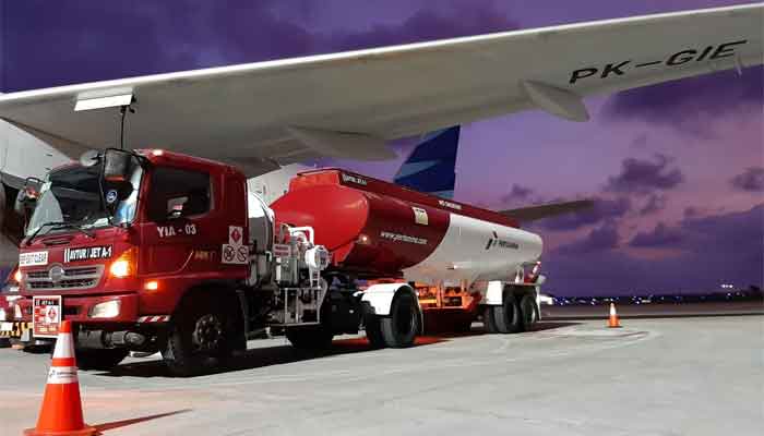 Pertamina Patra Niaga Sumbagut sebagai Satgas Ramadan dan Idulfitri 2026 Pastikan Pasokan Energi Terjaga 2 Pertamina melakukan build up stock Avtur di sejumlah Aviation Fuel Terminal (AFT)