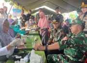 Irdam IV Diponegoro dan Bupati Purbalingga Ikut Cek Kesehatan Gratis Bersama Warga di Penutupan TMMD ke-128