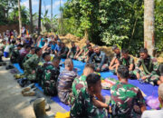 Syukuran TMMD ke-128 di Desa Krangean, Warga dan Satgas Rayakan Kebersamaan di Jalan Baru