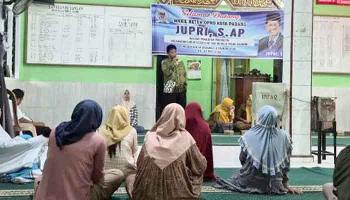 Reses Wakil Ketua DPRD Kota Padang, Jupri