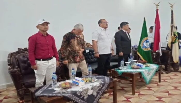 Sekda Bengkulu Selatan Hadiri Pelantikan Pengurus Baru Askab PSSI Periode 2025 – 2023, Ini Harapannya