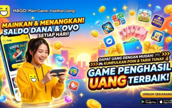 Mainkan Game, Dapatkan Saldo DANA Dan OVO Dari Hago Hari Ini!