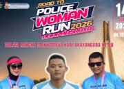 Sambut Hari Bhayangkara ke-80, Polres Dharmasraya Gelar Police Woman Run 2026
